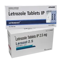 Летрозол (Letrakast Lerozot) 2,5мг таблетки покрытые пленочной оболочкой 50 шт — Онкология и иммунология