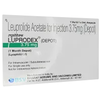 Лейпрорелин (Люкрин депо аналог Элигард аналог) 3.75мг Luprodex лиофилизат для приг р-ра для п/к введ №1 — Онкология и иммунология